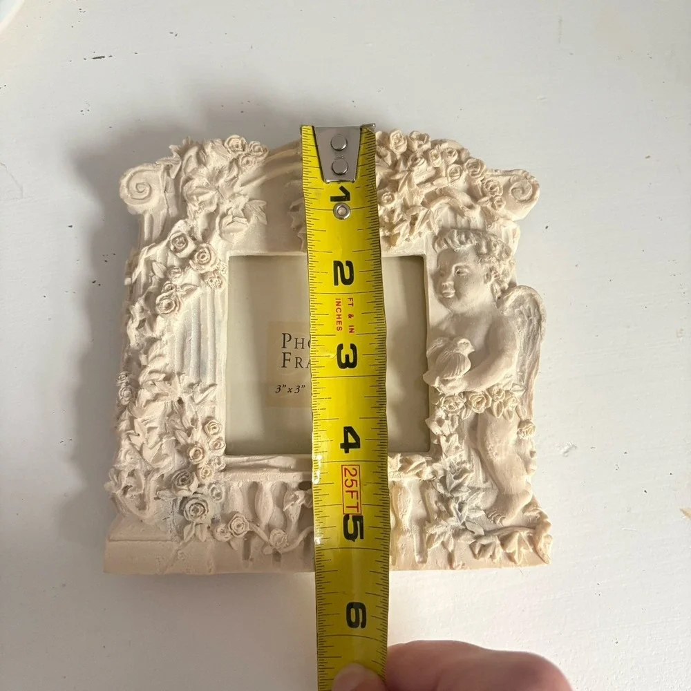 Vintage Cherubs Photo Frame Angel Renaissance‎ Style Photo Size 3
